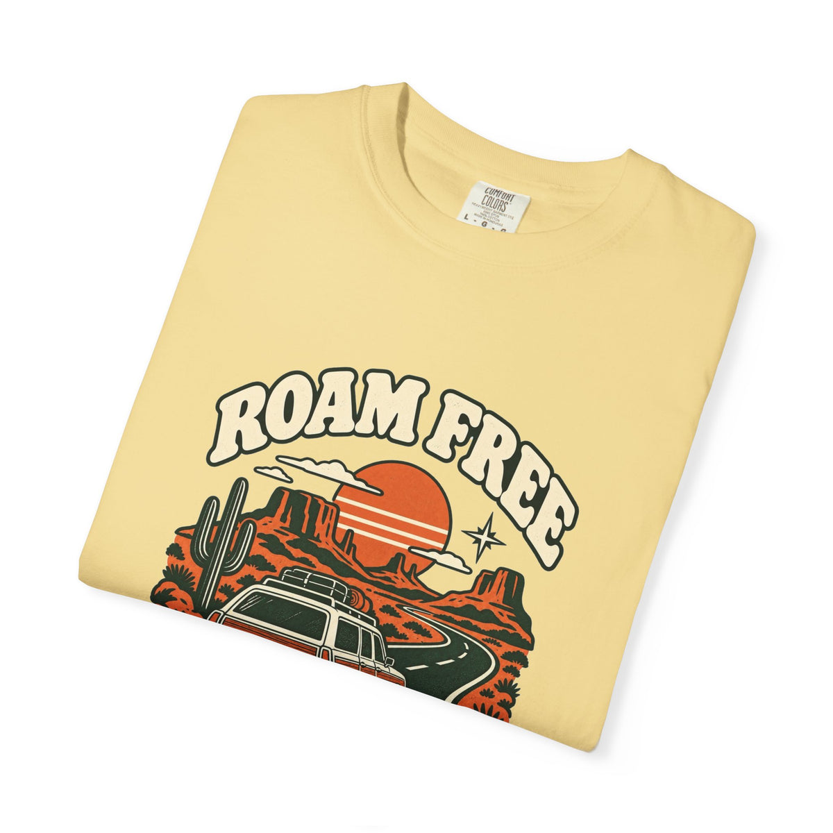 T-shirt plein air canadien « Roam Free »