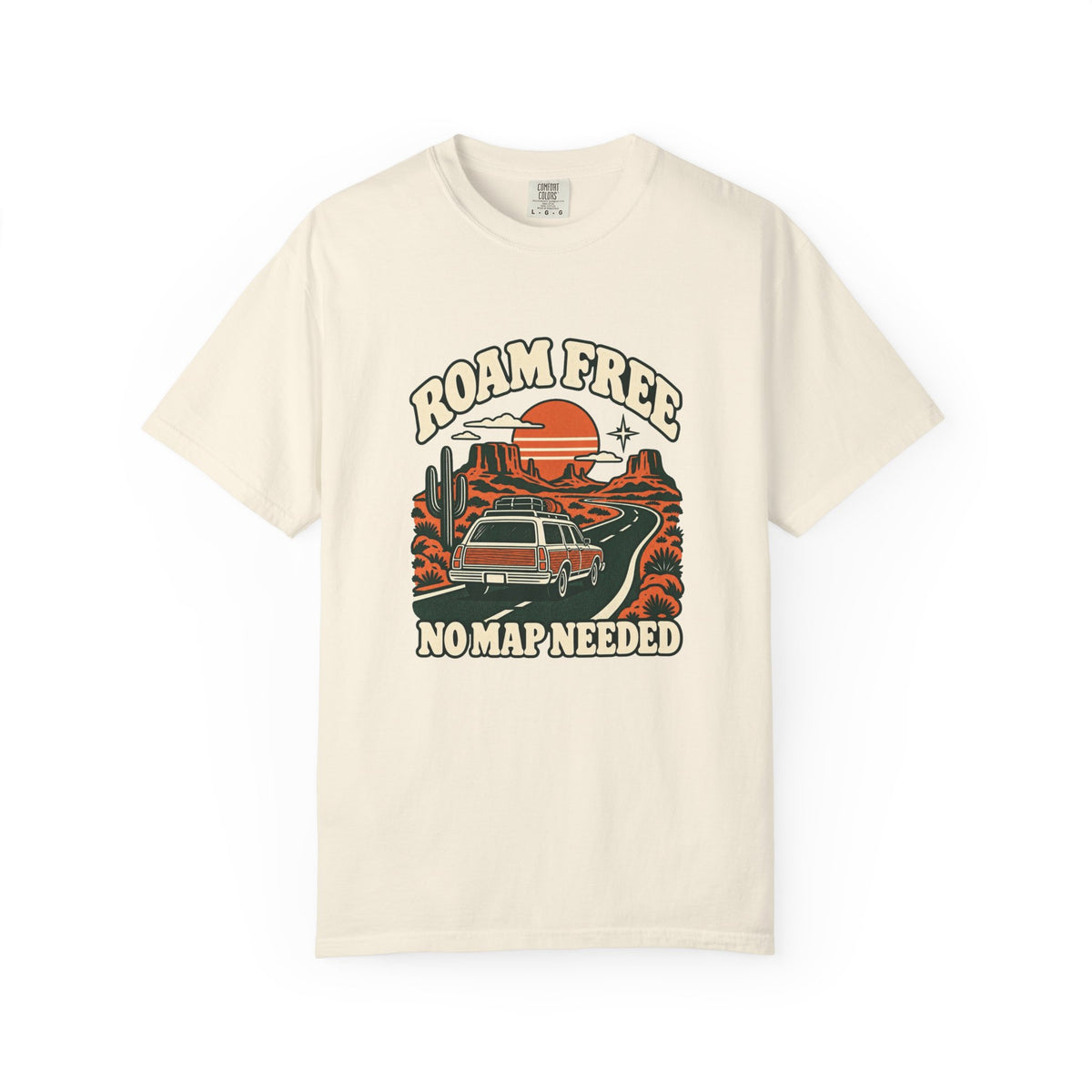 T-shirt plein air canadien « Roam Free »