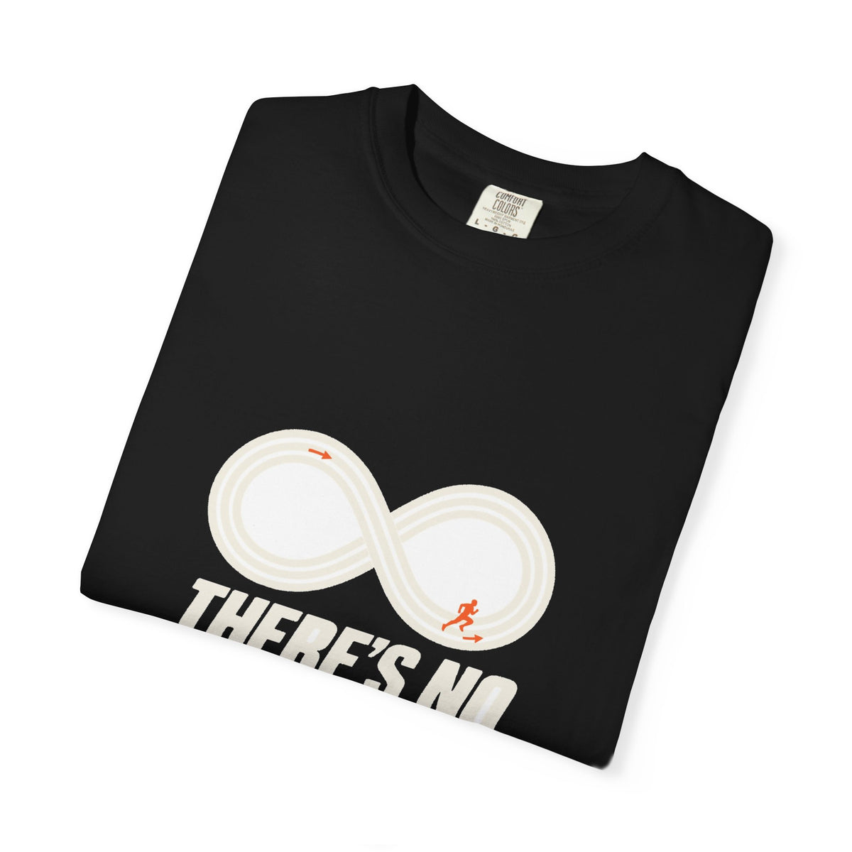 T-shirt course à pied rétro « Boucle Infinie »