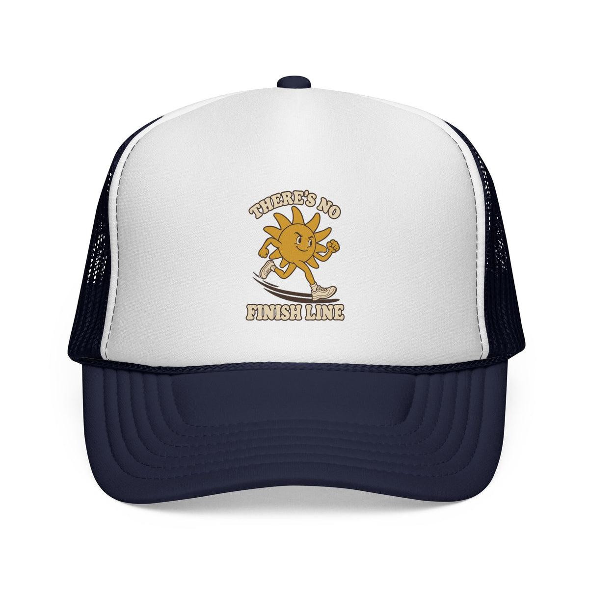 Casquette trucker course à pied « Soleil Mascotte »