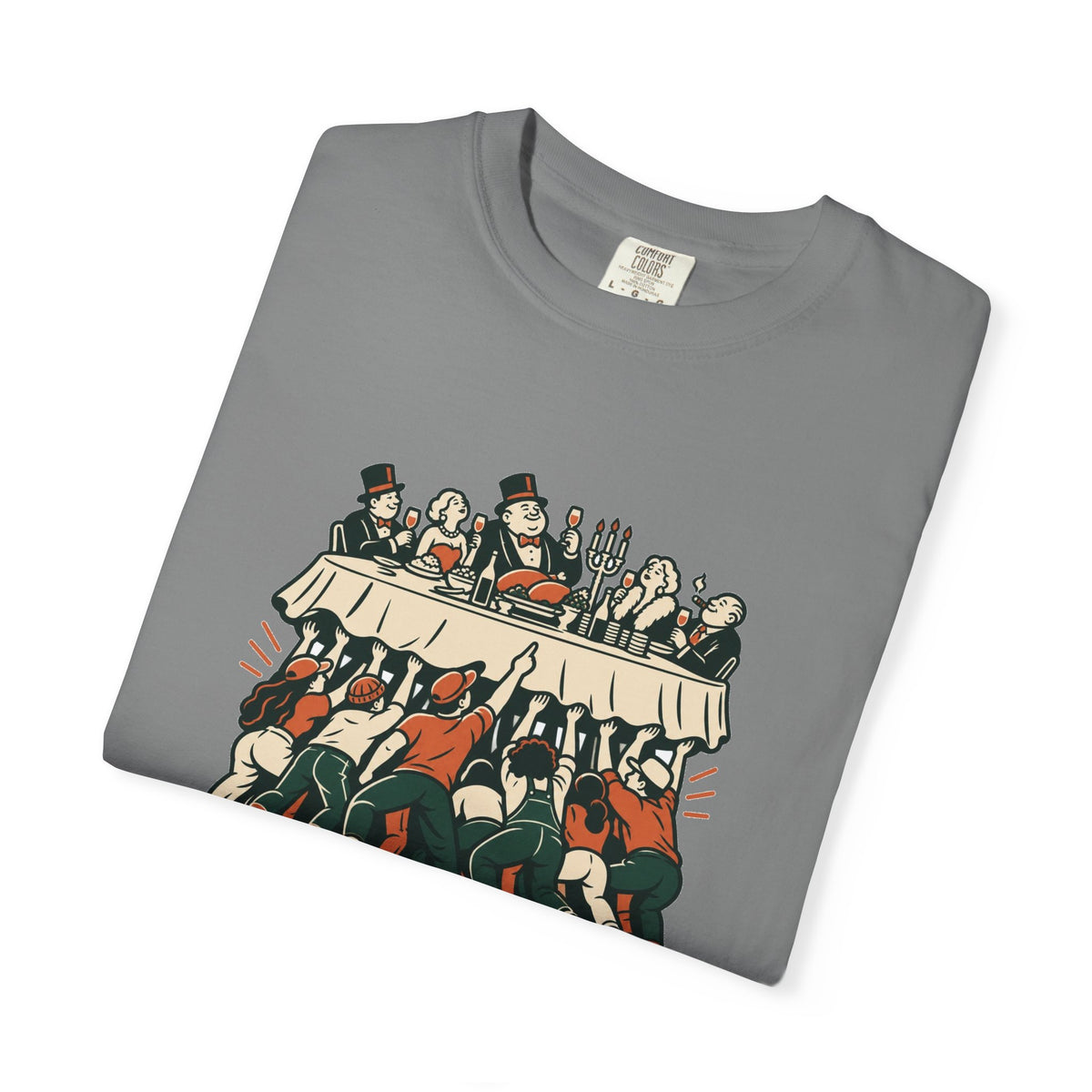 T-shirt message social « We Are the Foundation »
