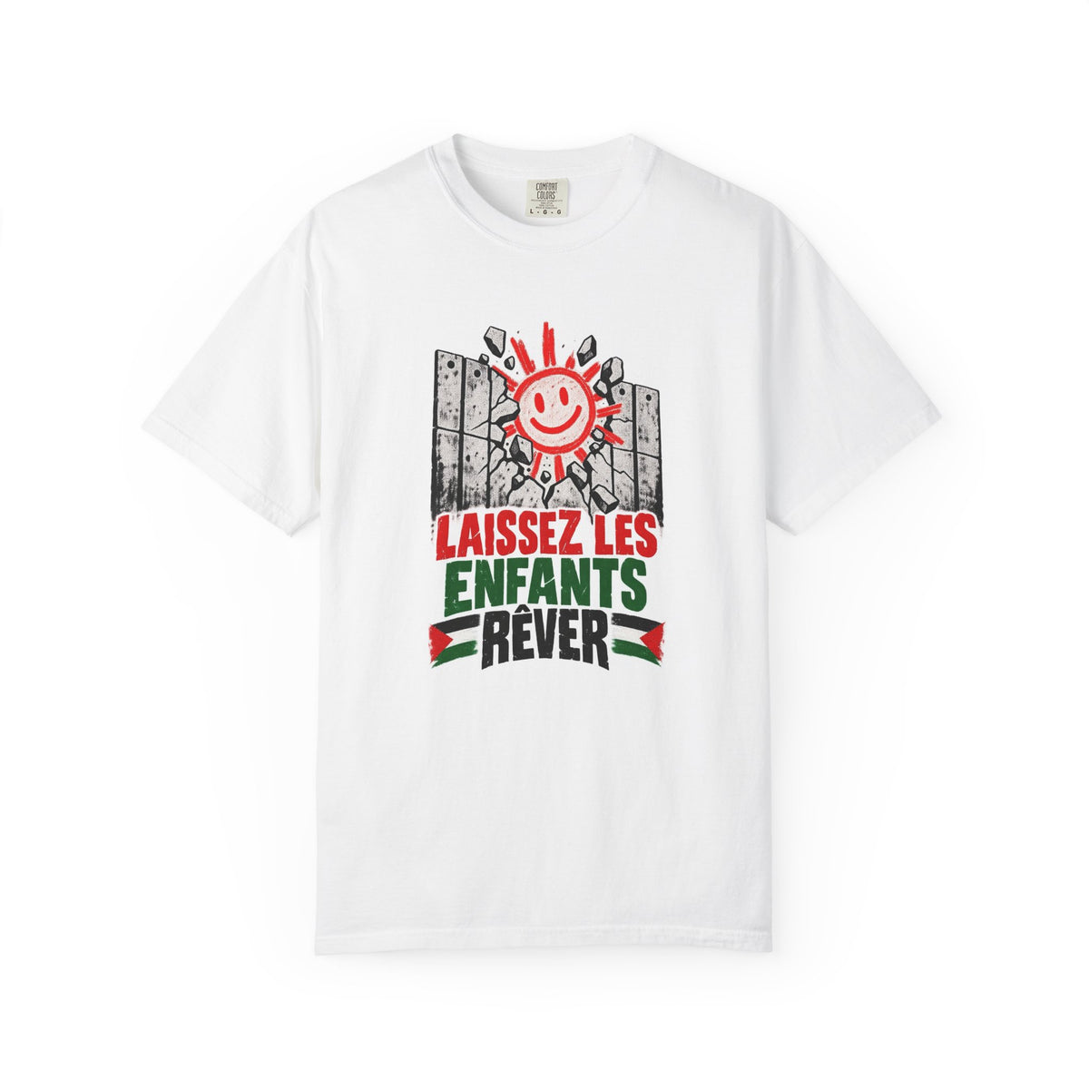 T-shirt unisexe « Laissez les enfants rêver »