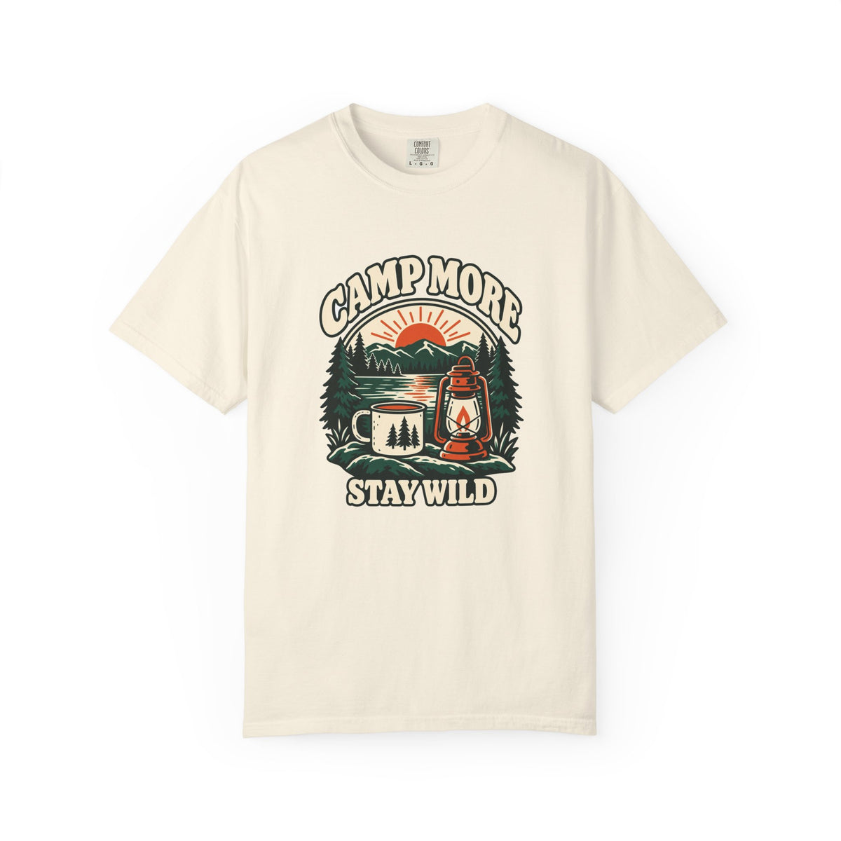 T-shirt plein air canadien « Camp More »