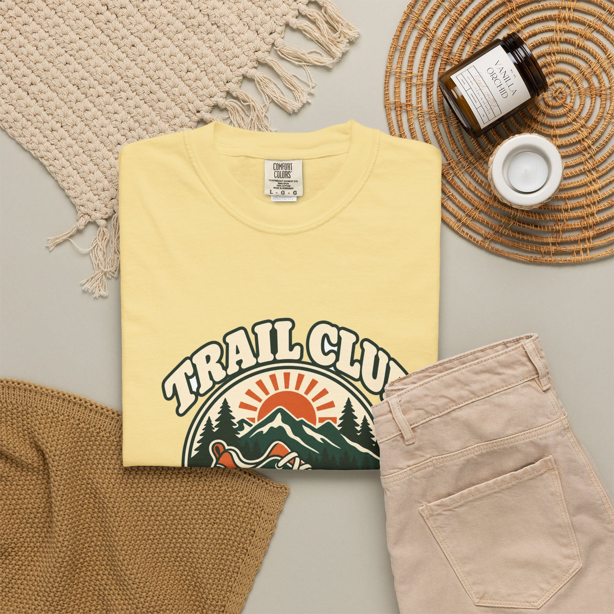T-shirt plein air canadien « Trail Club »