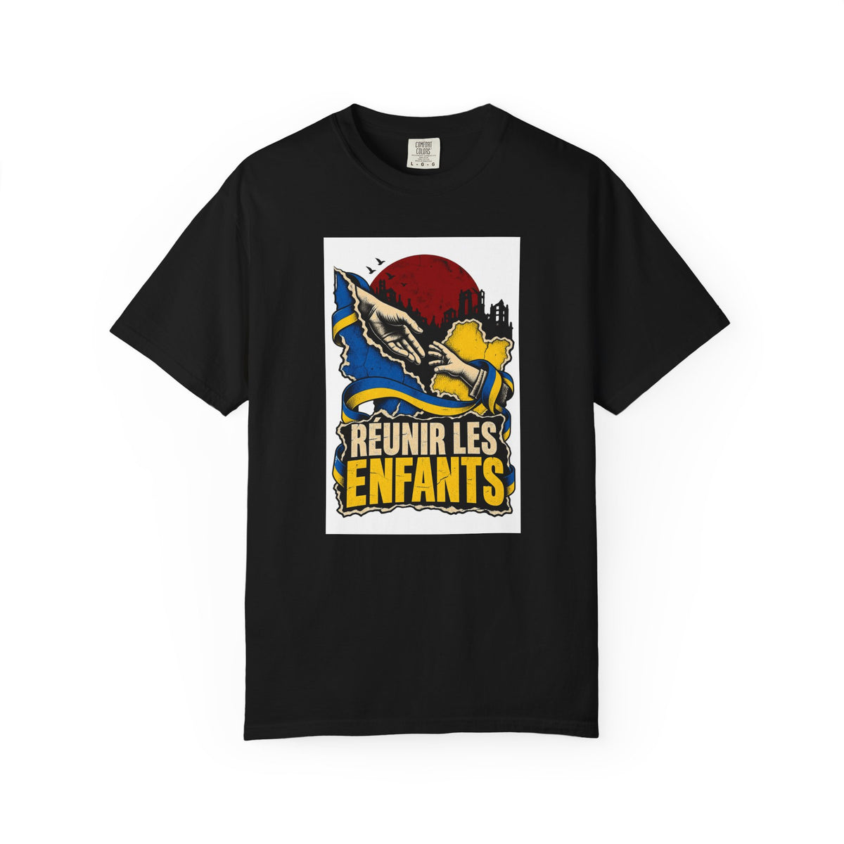 T-shirt solidarité enfance « Réunir les enfants »