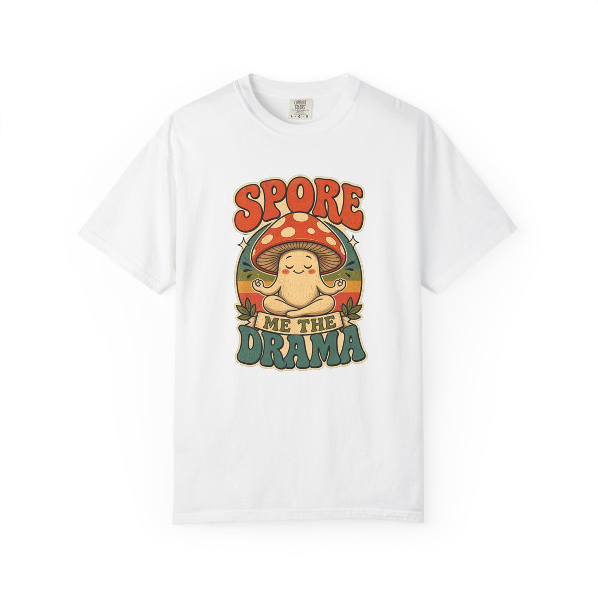 T-shirt rétro « Spore Me the Drama »
