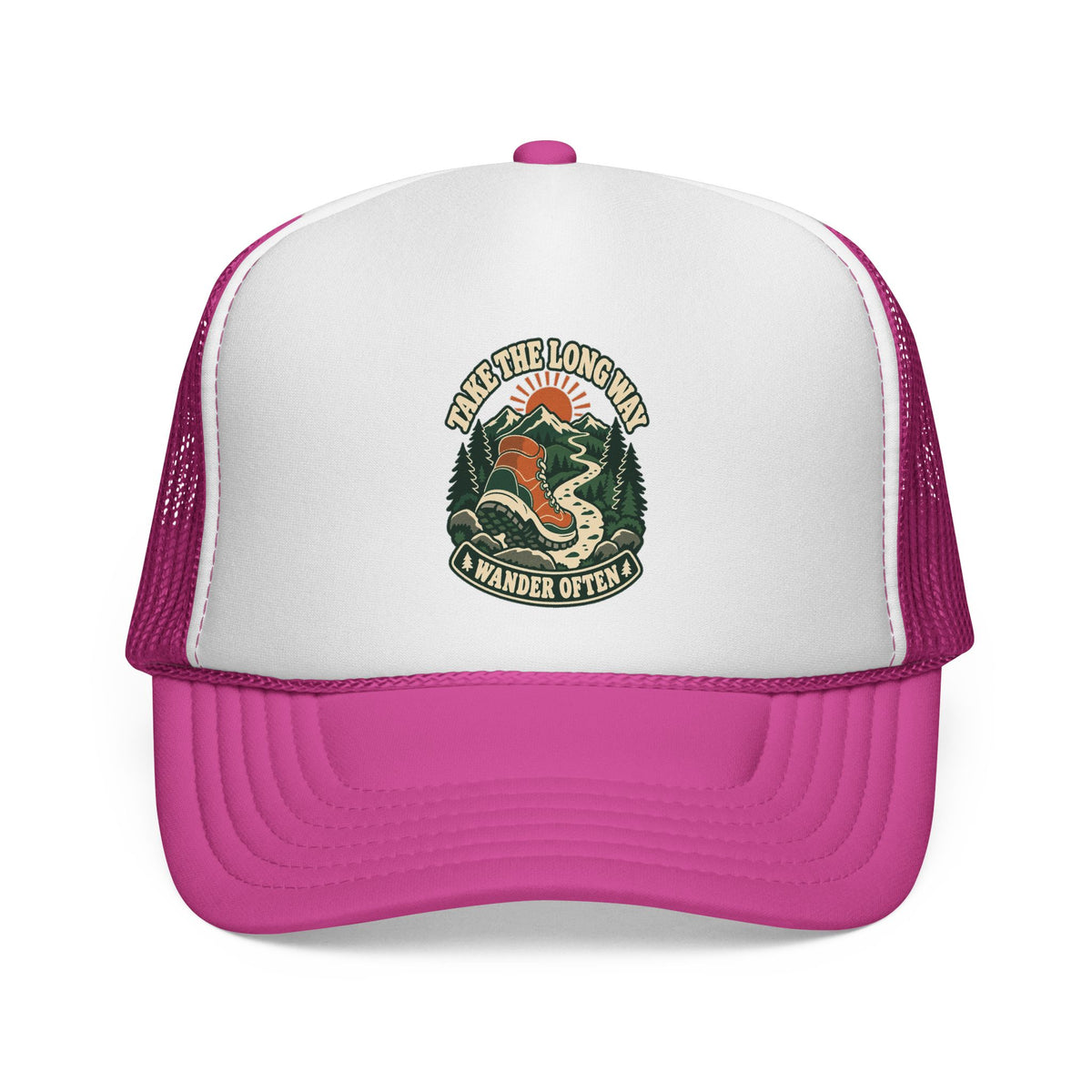 Casquette trucker plein air canadien « Take the Long Way »