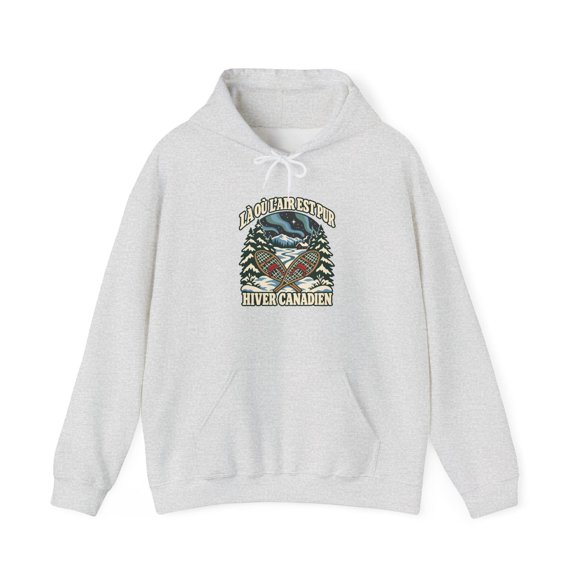Hoodie plein air canadien « Hiver Canadien »