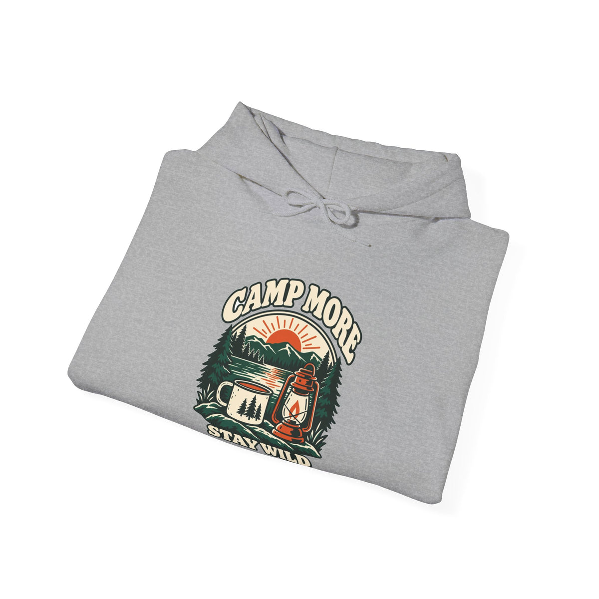 Hoodie plein air canadien « Camp More »