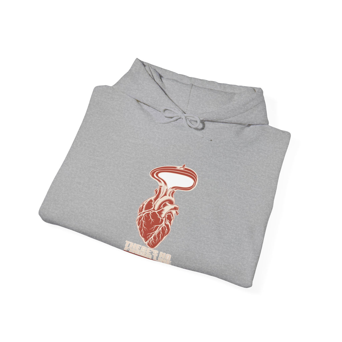 Hoodie course à pied rétro « Cœur de Piste »