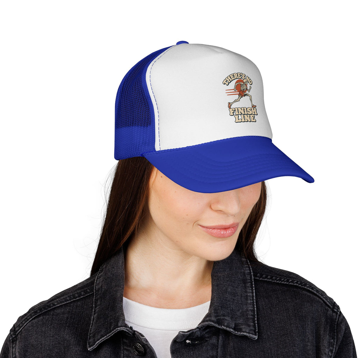 Casquette trucker course à pied « Squelette »