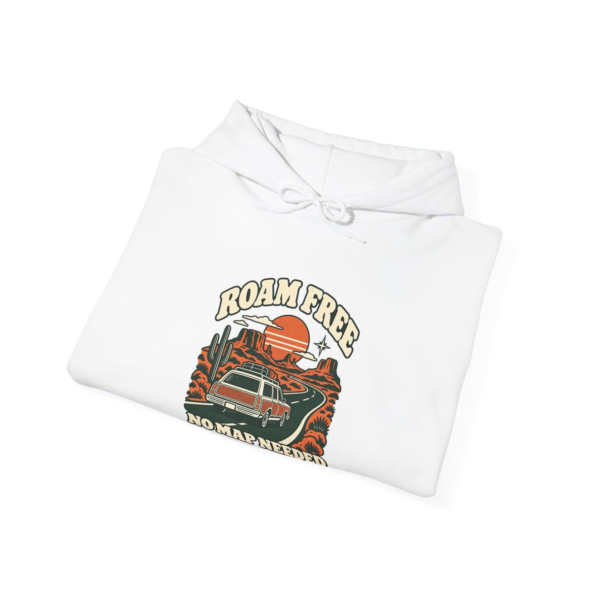 Hoodie plein air canadien « Roam Free »