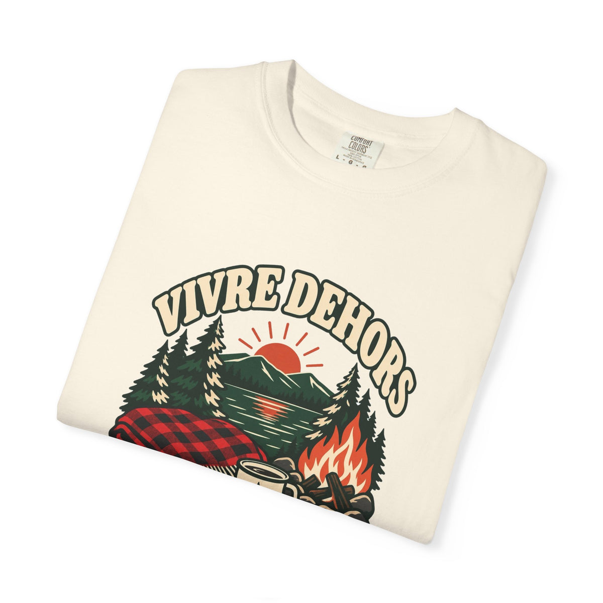 T-shirt plein air canadien « Vivre Dehors »