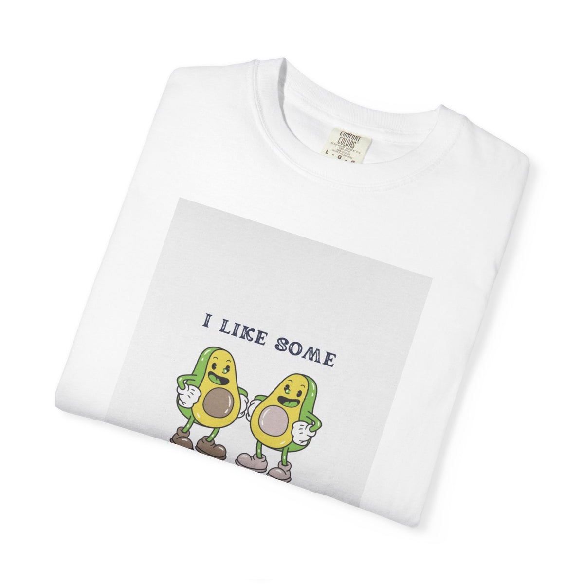 T-shirt rétro humour avocat « I Like Some Avocuddles »