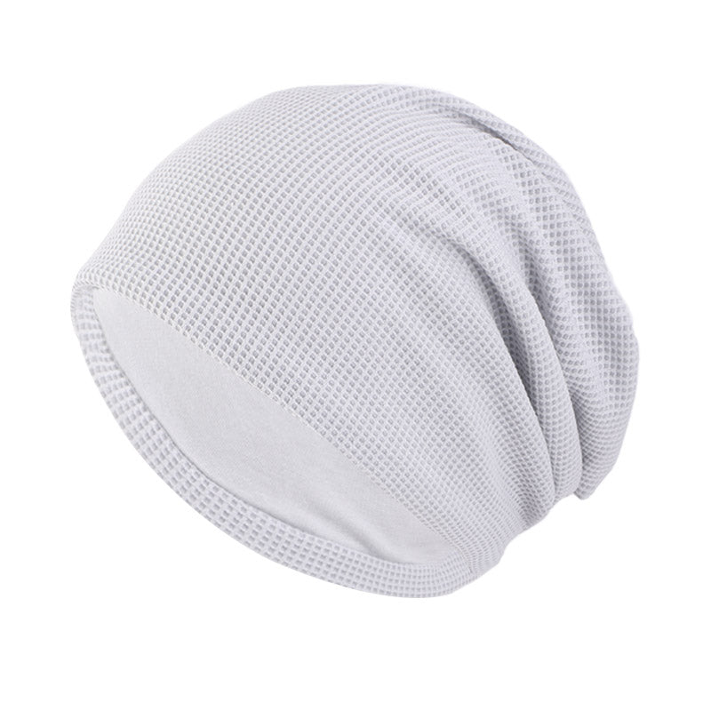 Bonnet en coton NORTHÉA – Gris clair