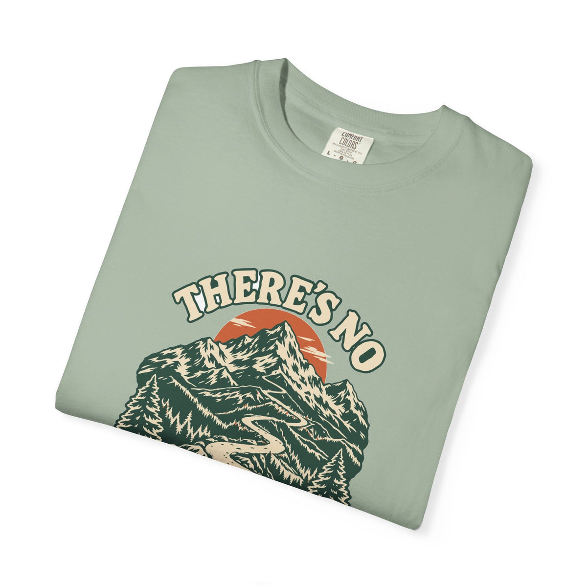 T-shirt course à pied rétro « Sentier de Montagne »