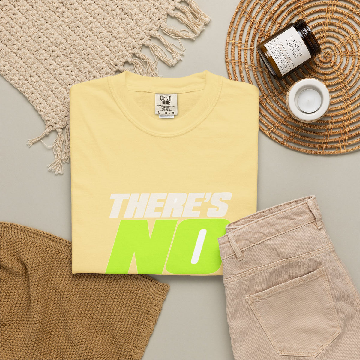 T-shirt course à pied rétro « No Neon »