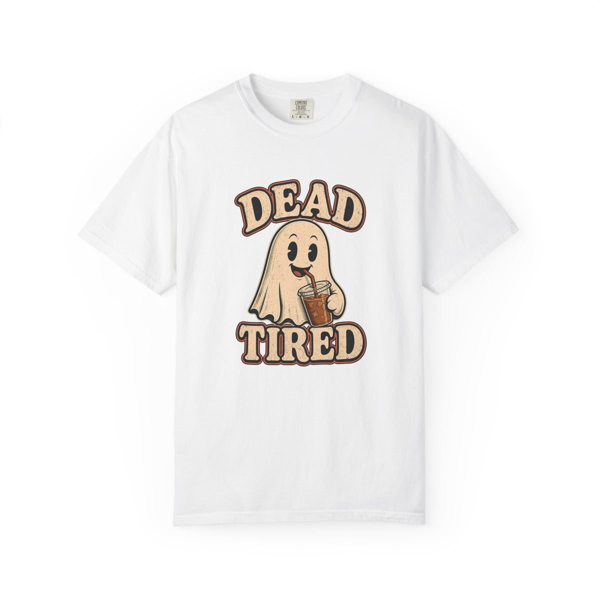 T-shirt rétro « Dead Tired »