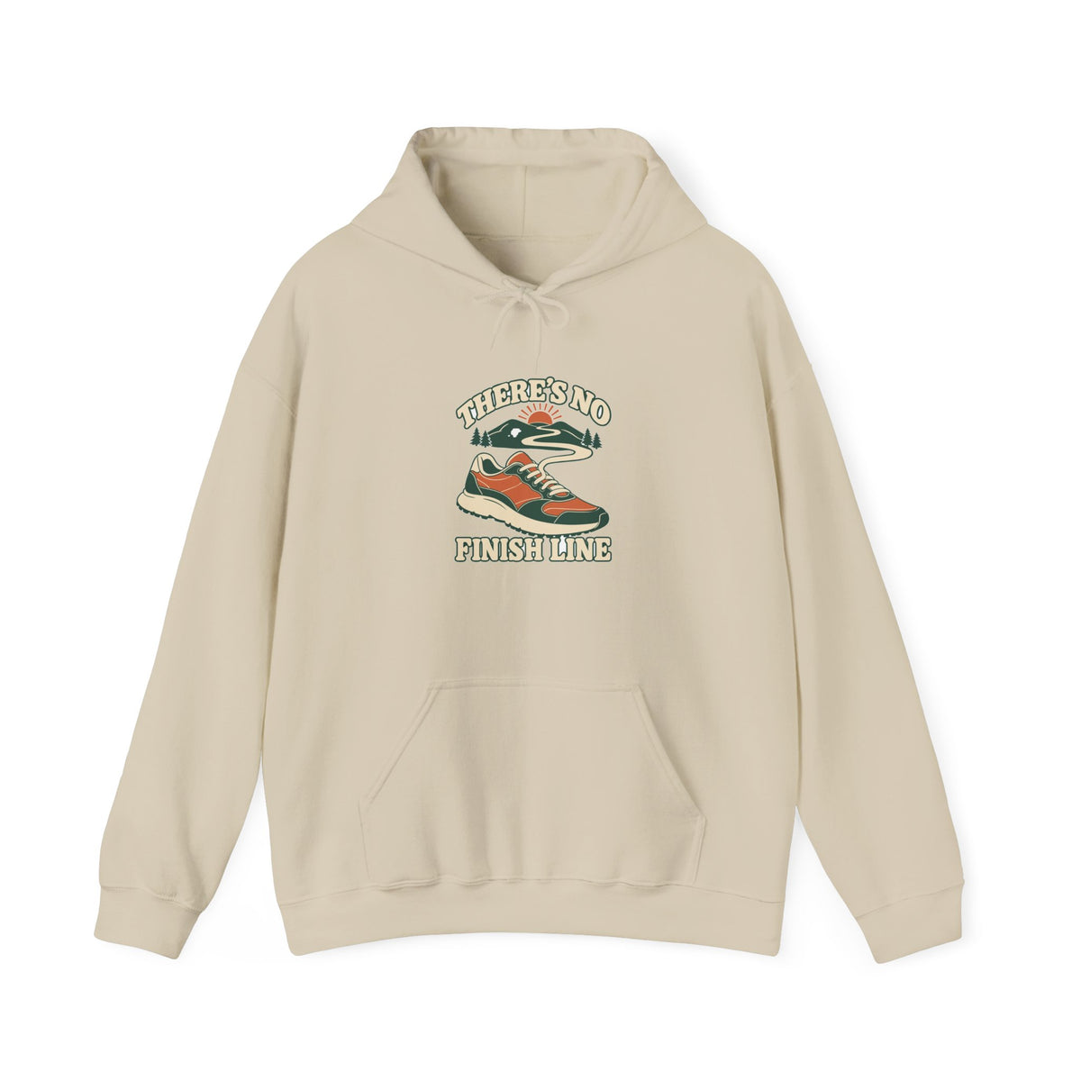 Hoodie course à pied rétro « Chaussure à Lacet »