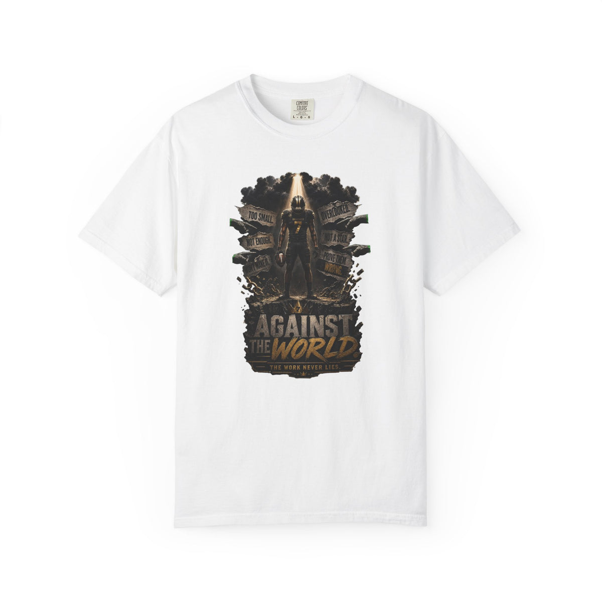 T-shirt football « Against the World »
