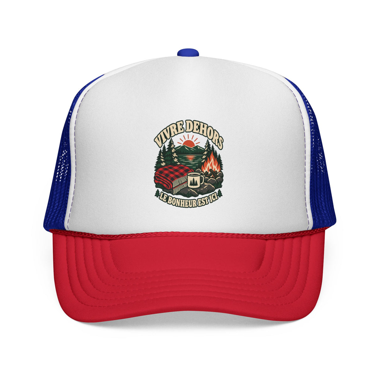 Casquette trucker plein air canadien « Vivre Dehors »
