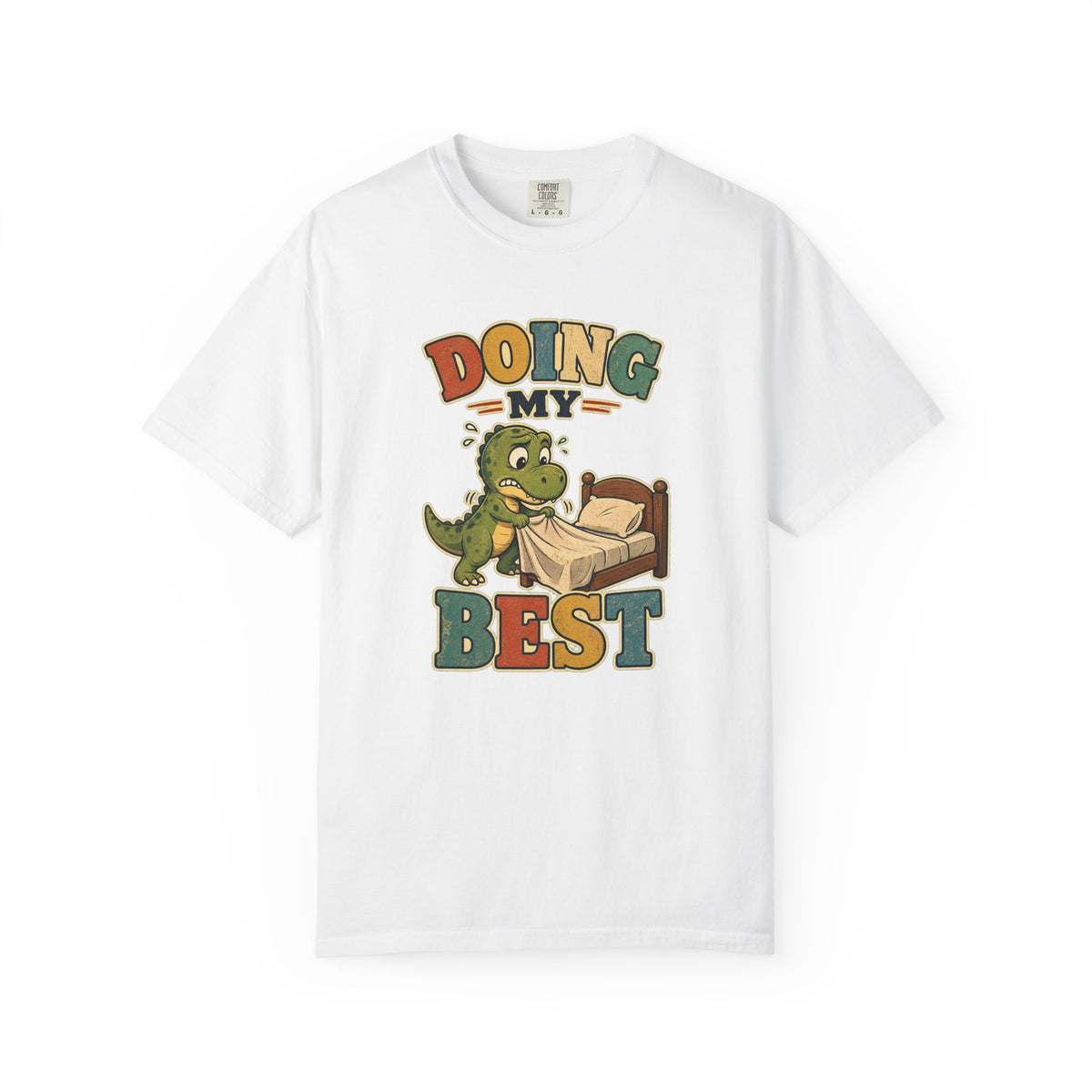 T-shirt rétro « Doing My Best »