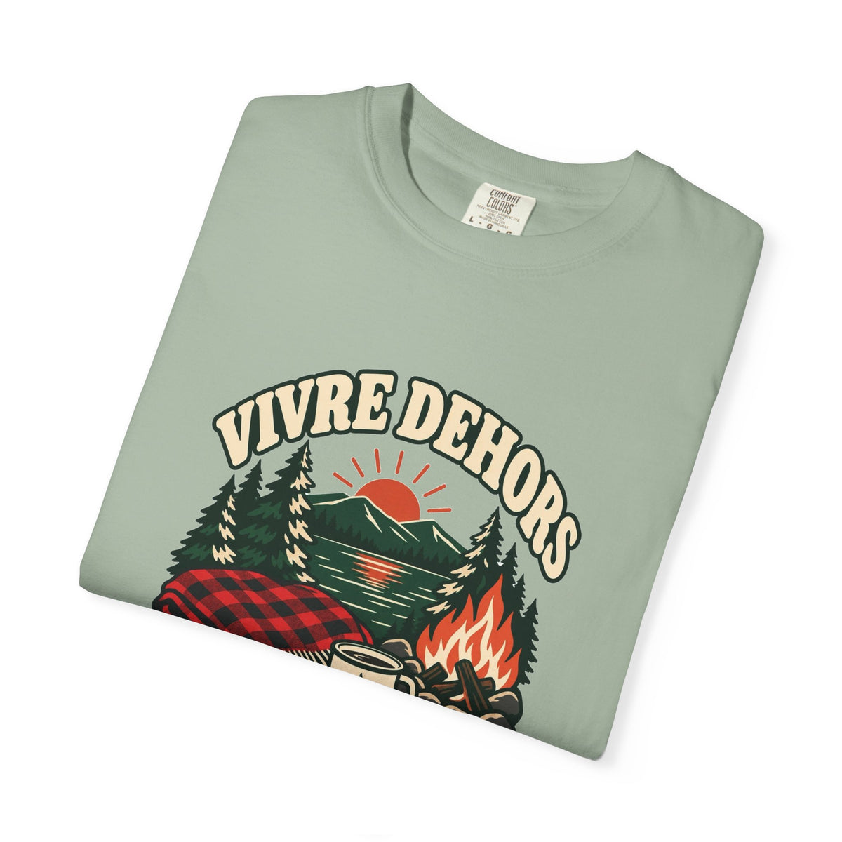 T-shirt plein air canadien « Vivre Dehors »