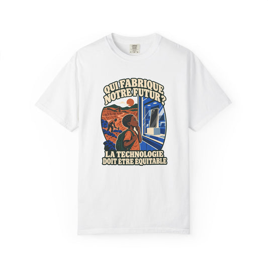 T-shirt « Qui fabrique notre futur? »