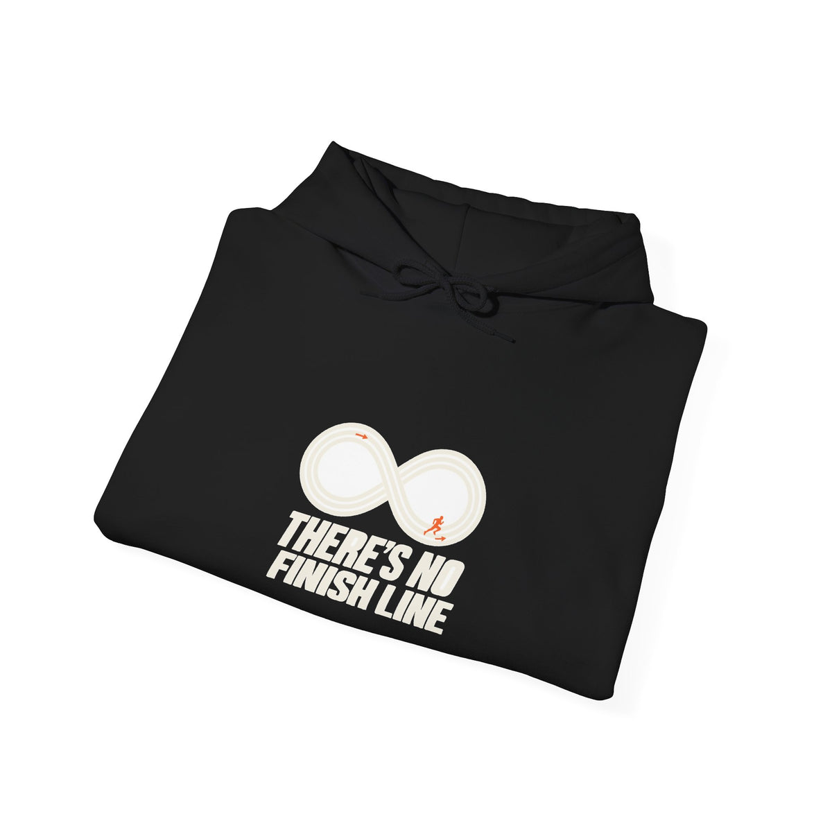 Hoodie course à pied rétro « Boucle Infinie »
