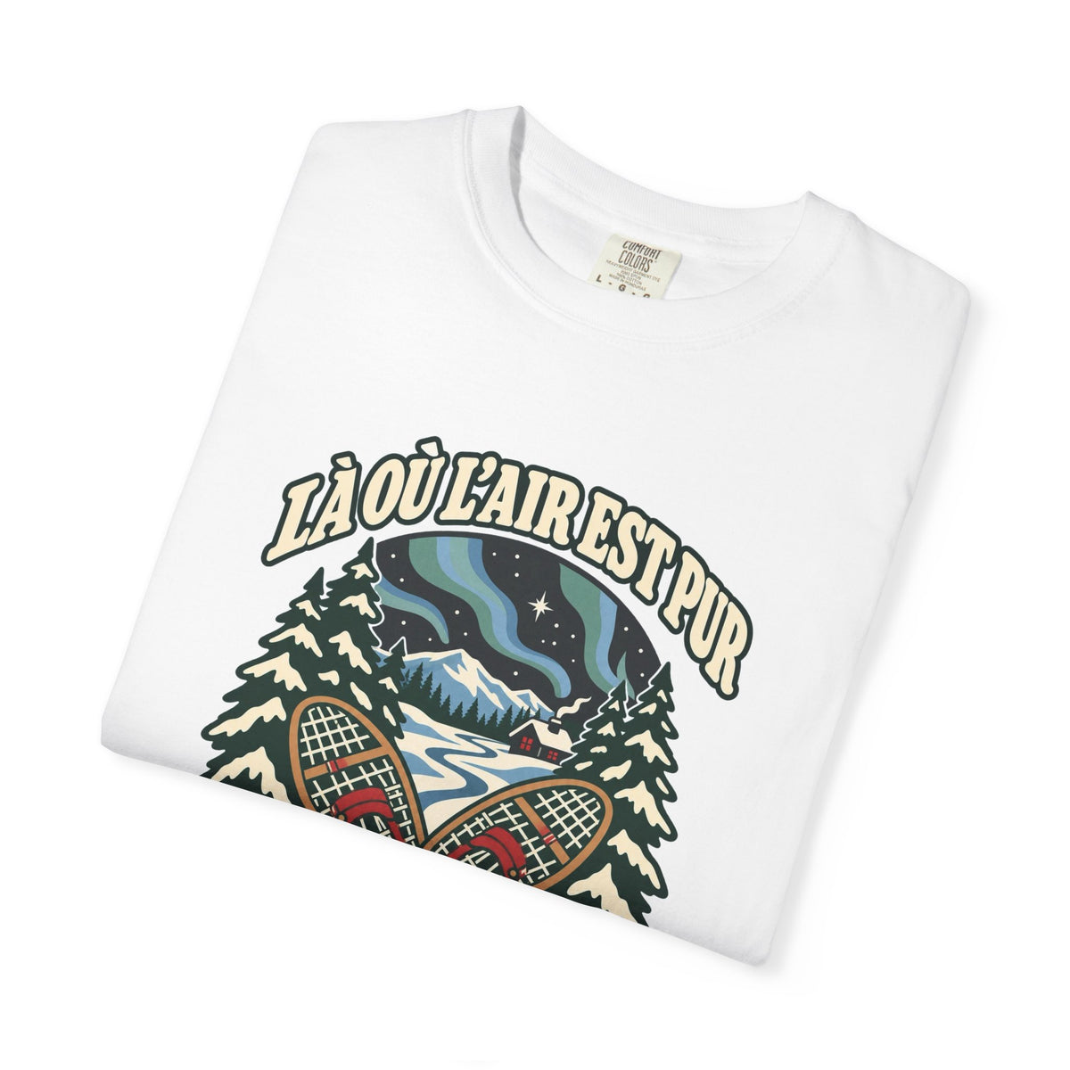 T-shirt plein air canadien « Hiver Canadien »