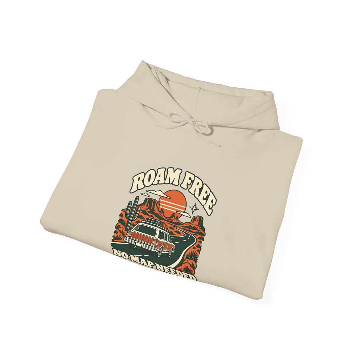 Hoodie plein air canadien « Roam Free »