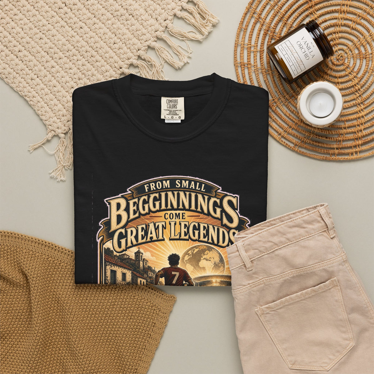 T-shirt soccer motivation « From Small Beginnings »