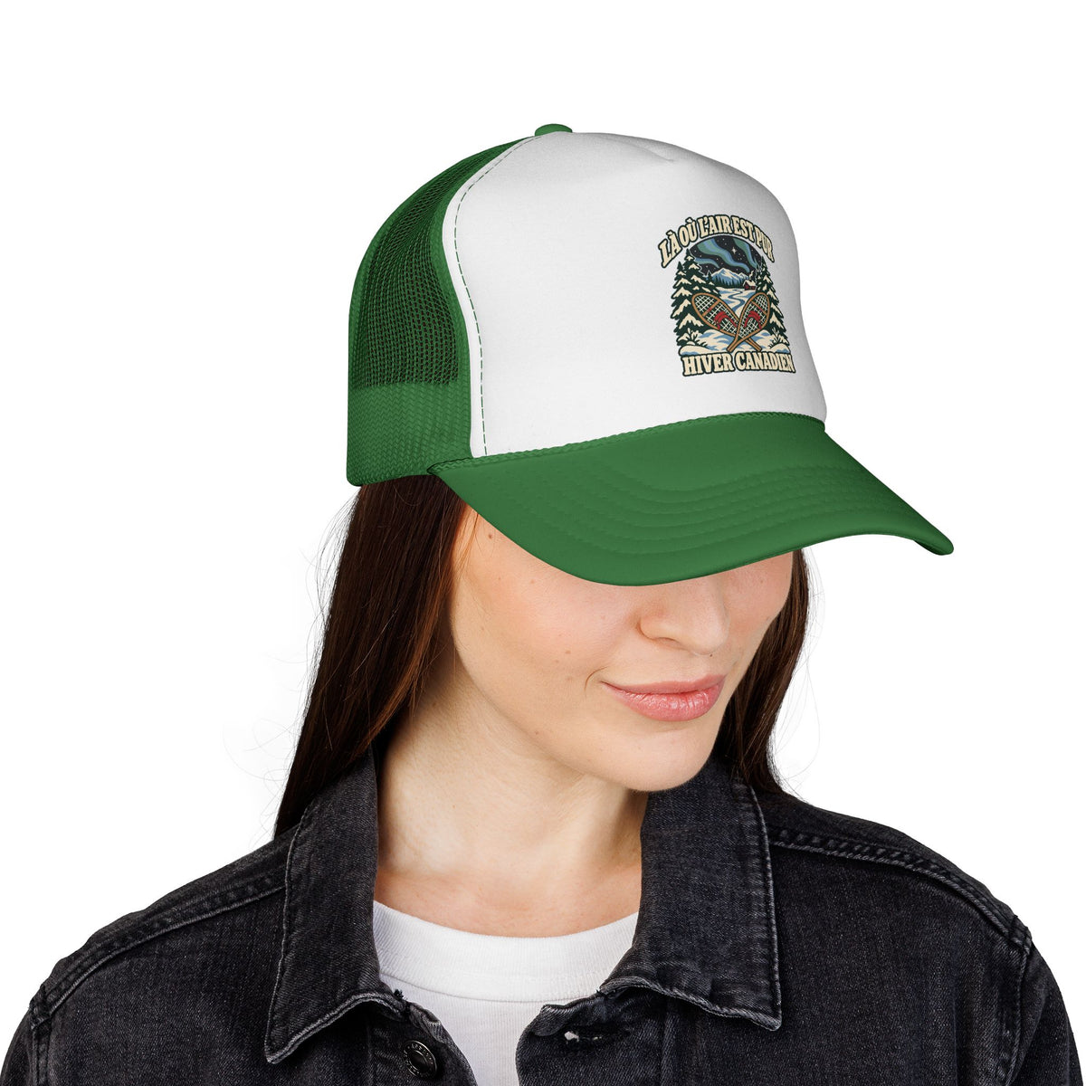 Casquette trucker plein air canadien « Hiver Canadien »