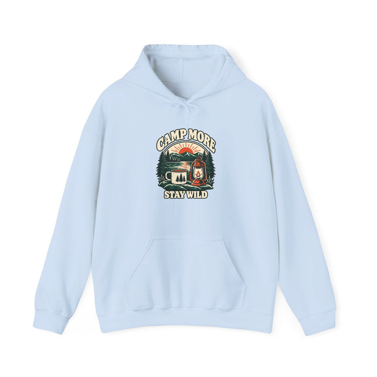 Hoodie plein air canadien « Camp More »