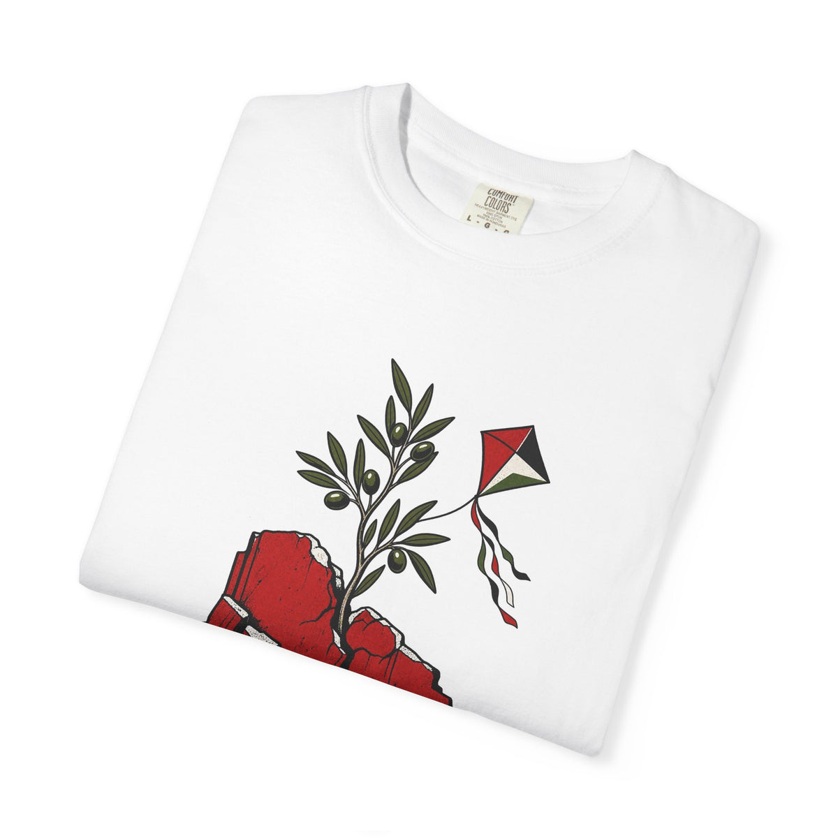 T-shirt solidarité enfance « Les enfants de Gaza ont droit à la vie »