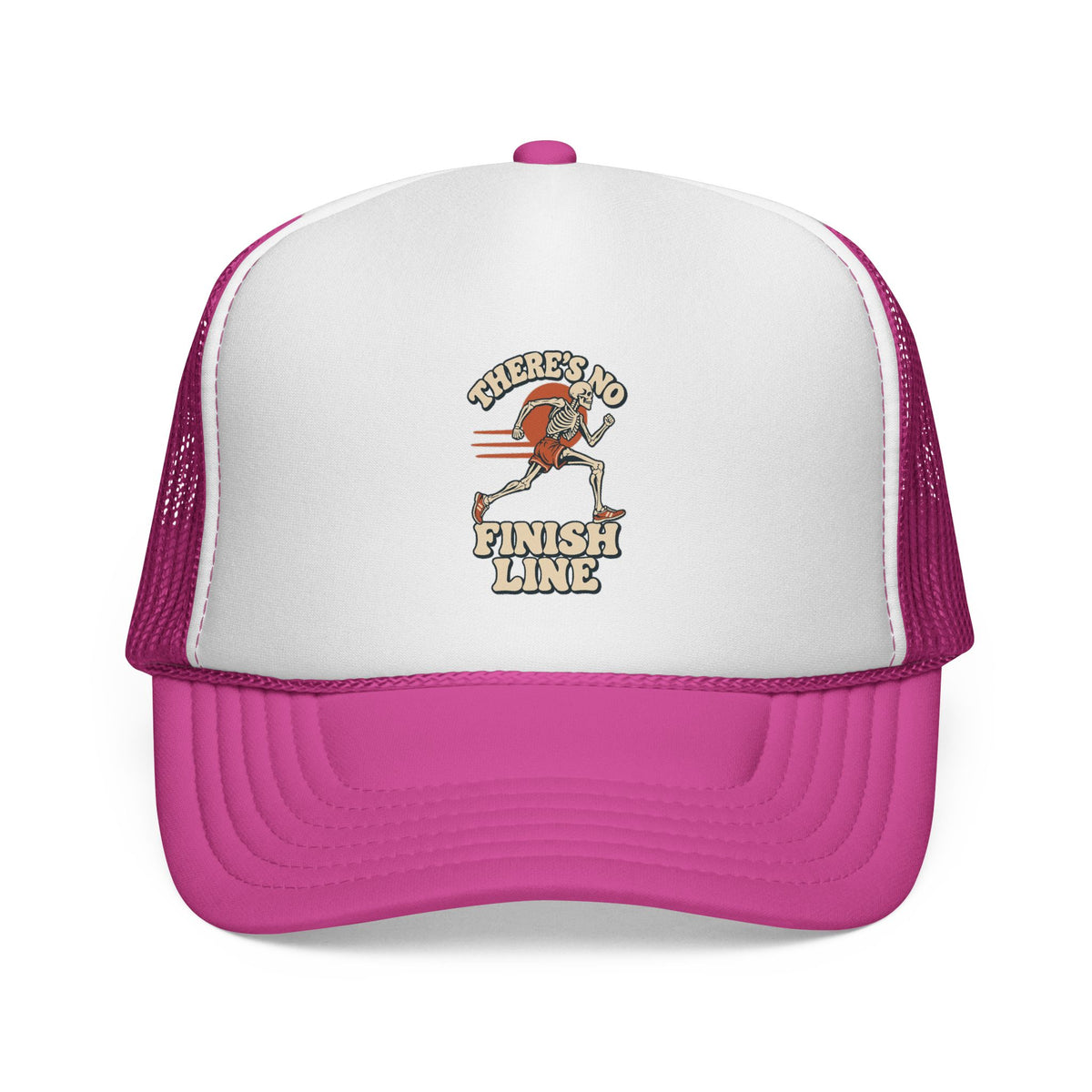 Casquette trucker course à pied « Squelette »