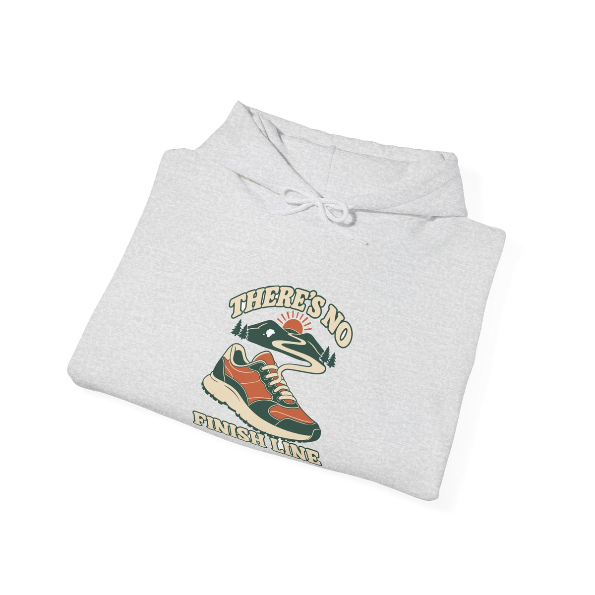 Hoodie course à pied rétro « Chaussure à Lacet »