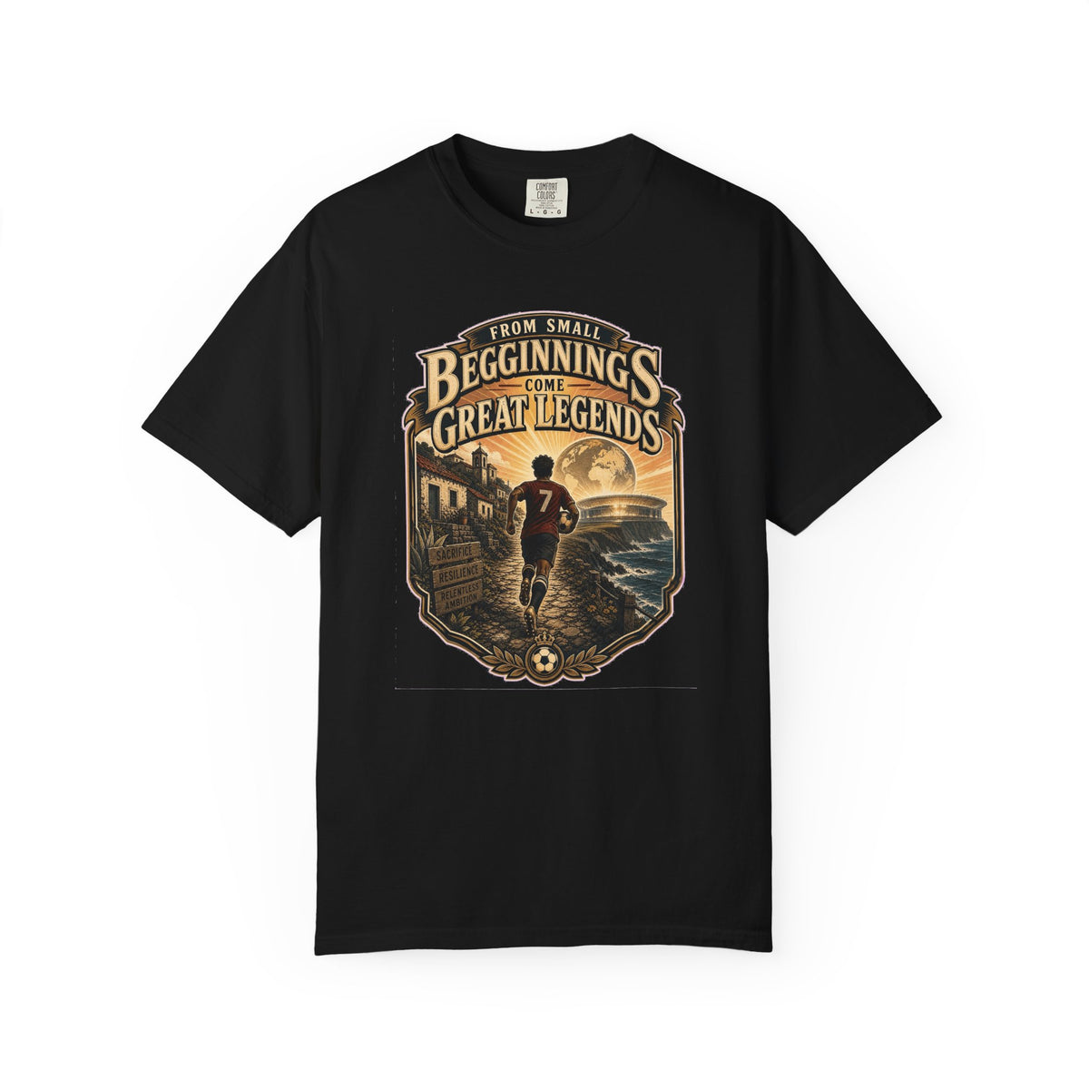 T-shirt soccer motivation « From Small Beginnings »