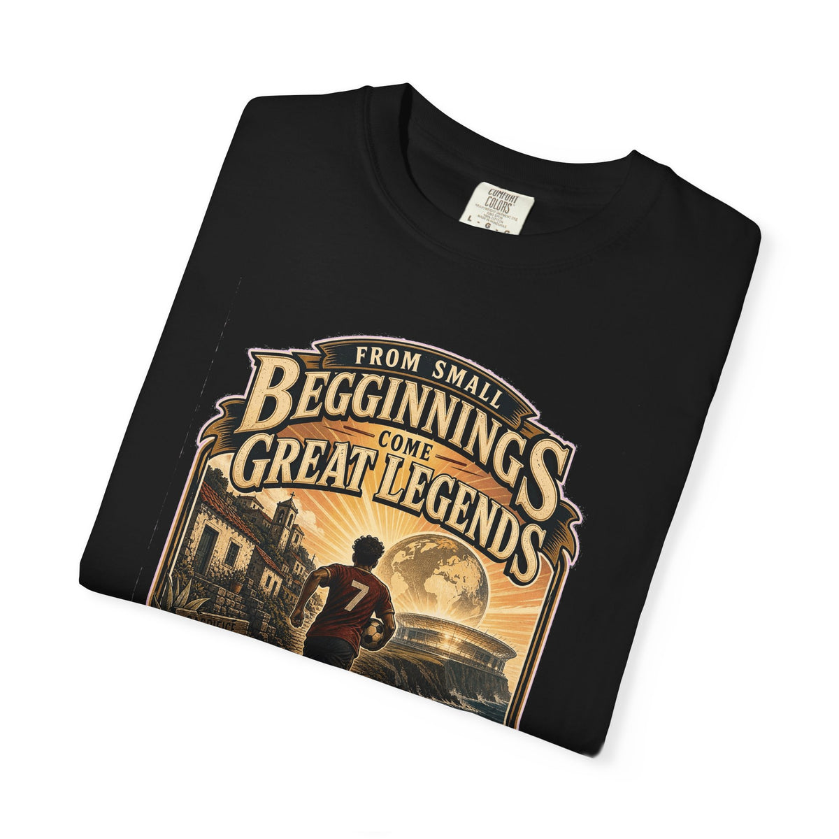 T-shirt soccer motivation « From Small Beginnings »