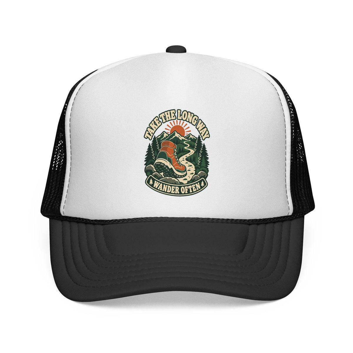 Casquette trucker « Take the Long Way »