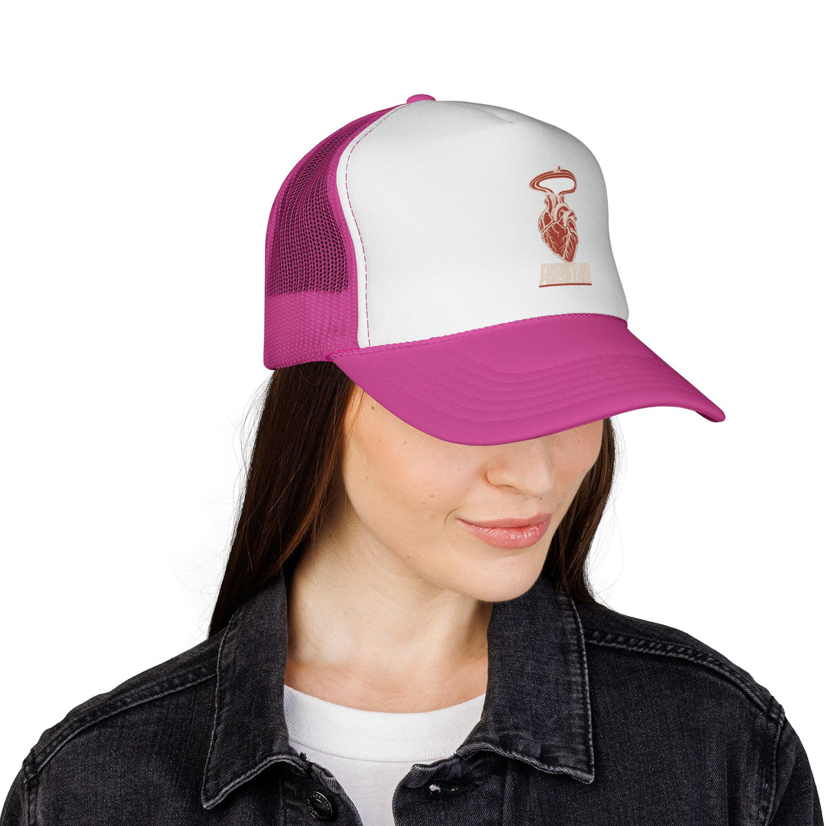 Casquette trucker course à pied « Cœur de Piste »