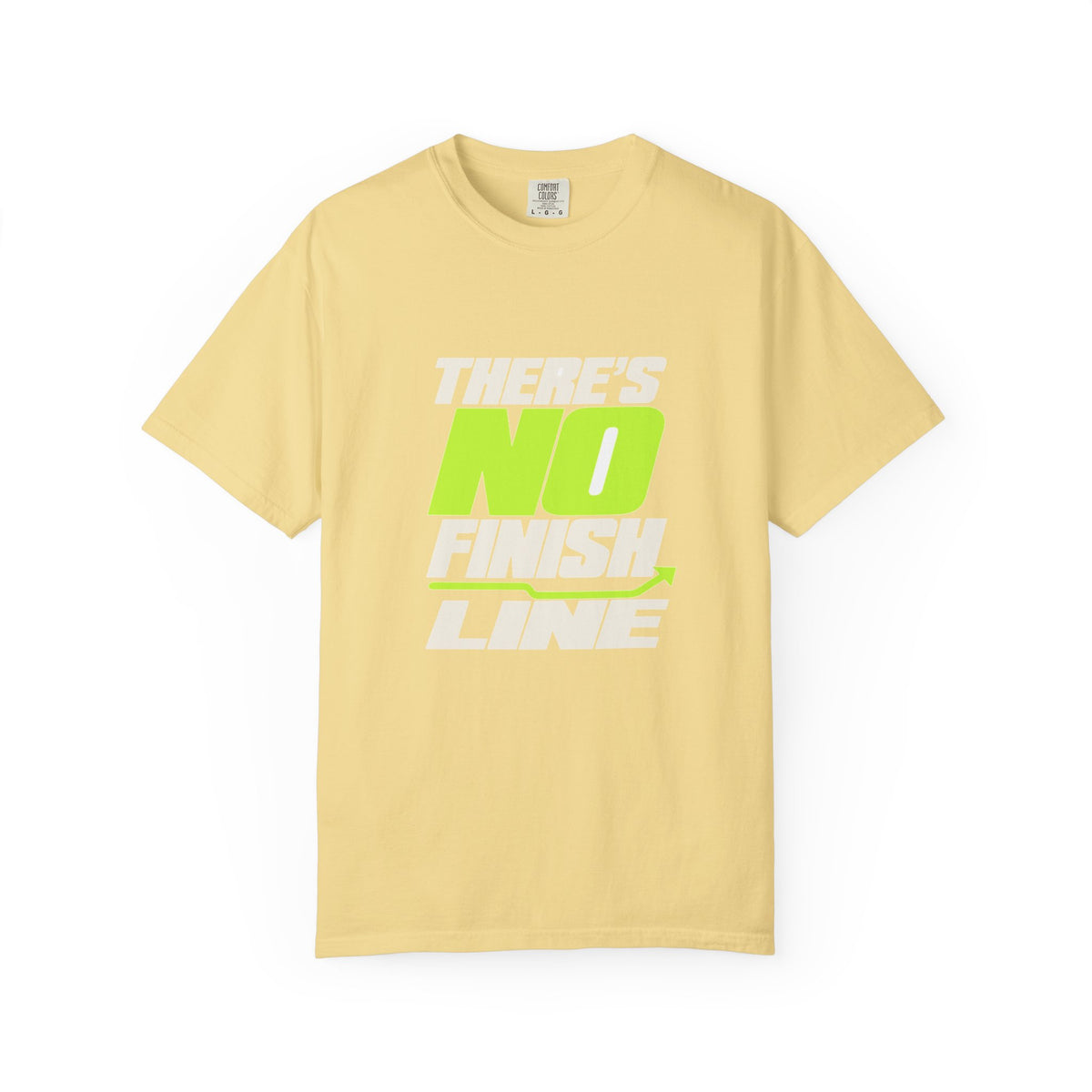 T-shirt course à pied rétro « No Neon »