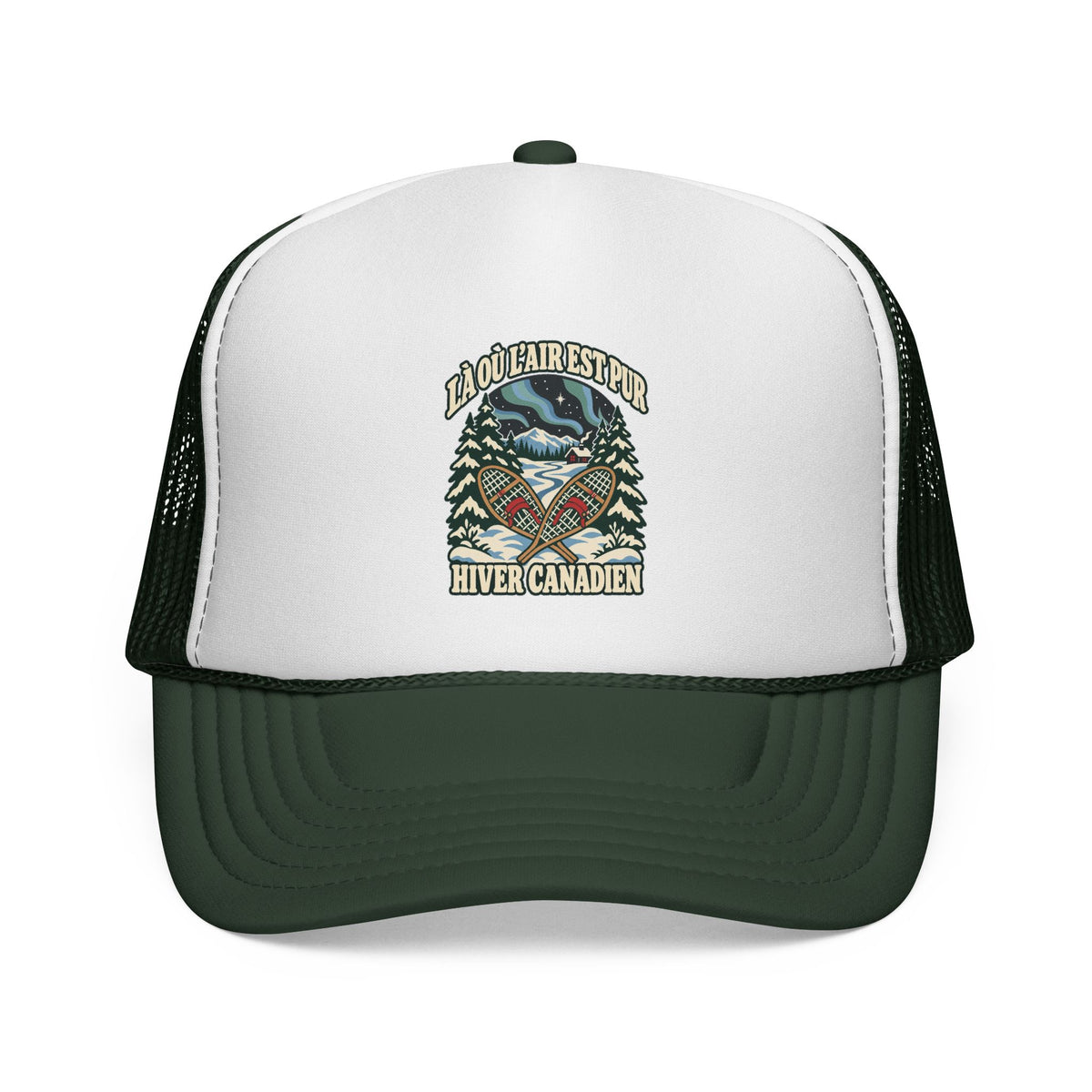Casquette trucker plein air canadien « Hiver Canadien »