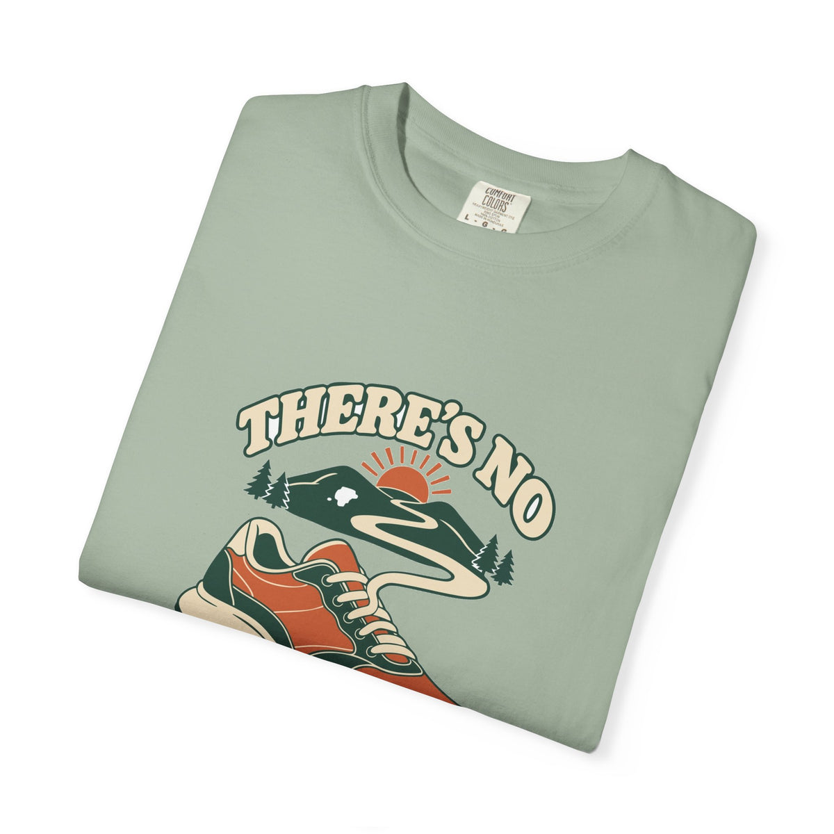 T-shirt course à pied rétro « Chaussure à Lacet »