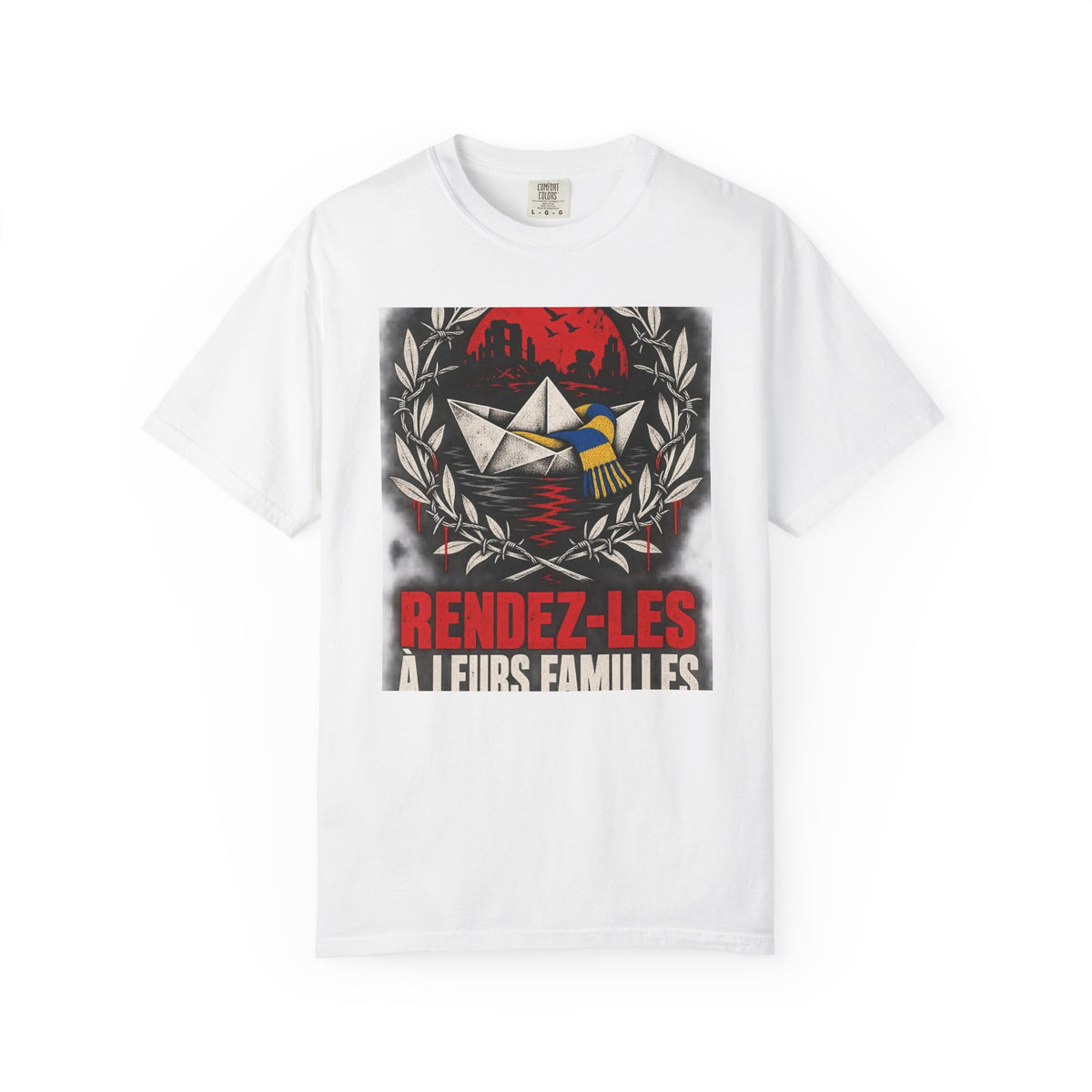 T-shirt unisexe « Rendez-les à leurs familles »