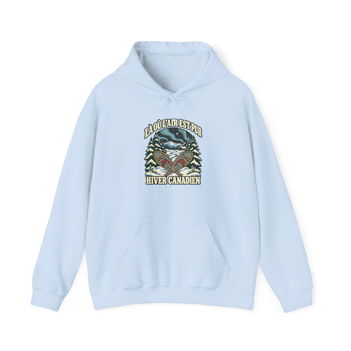 Hoodie plein air canadien « Hiver Canadien »