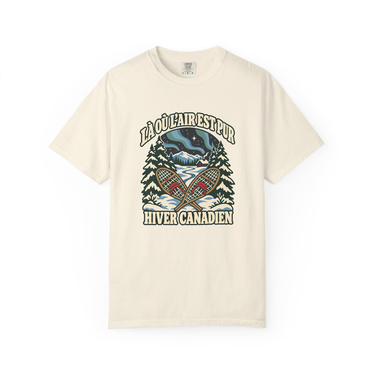 T-shirt plein air canadien « Hiver Canadien »