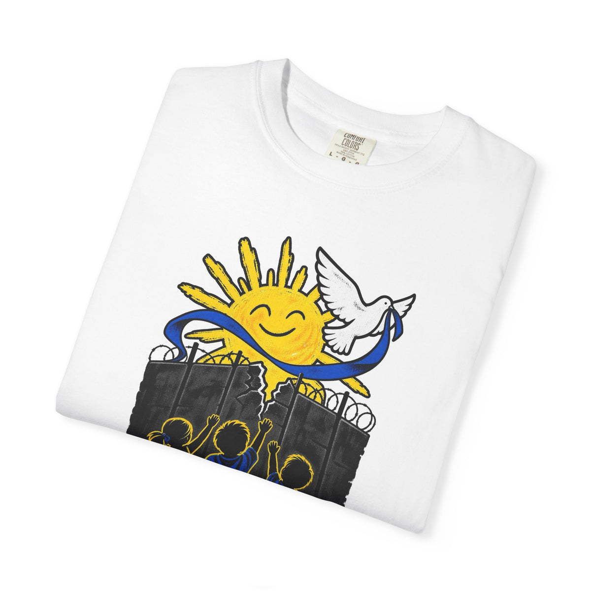 T-shirt solidarité enfance « Leur liberté, notre devoir »