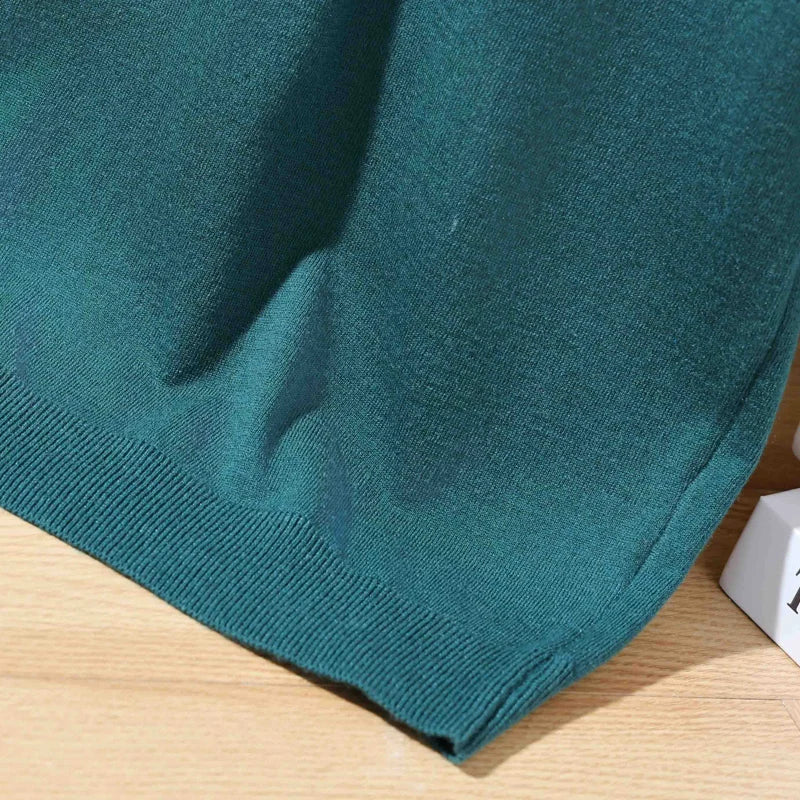 Polo en mérinos – Homme