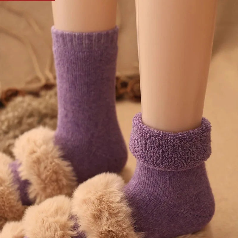Lot de 5 paires de chaussettes en mélange mérinos, coloris assortis